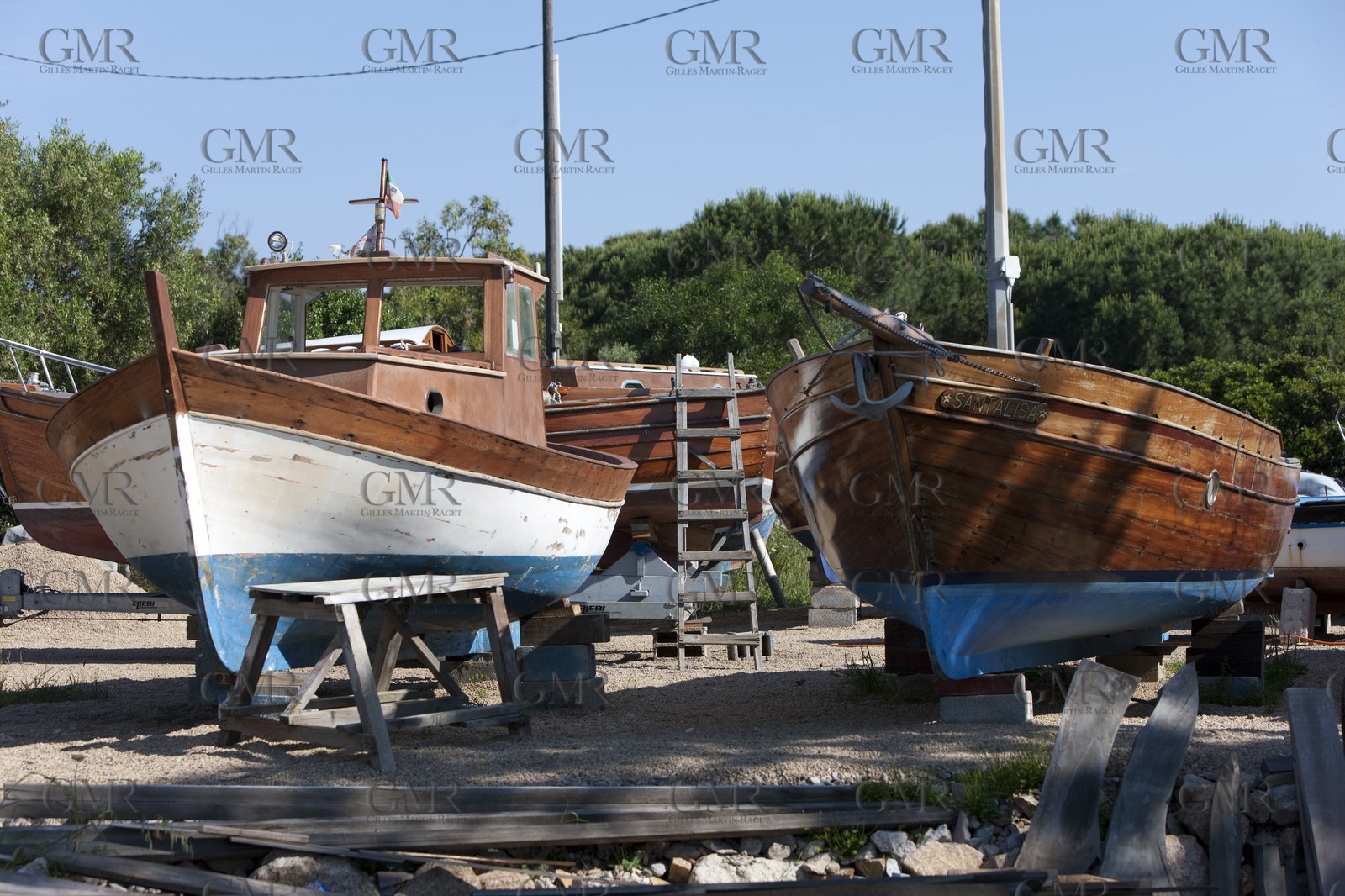 19 05 2010 - La Maddalena (ITA, Sardinia) - Chantier Naval Carrano et marina Passo de la Moneta