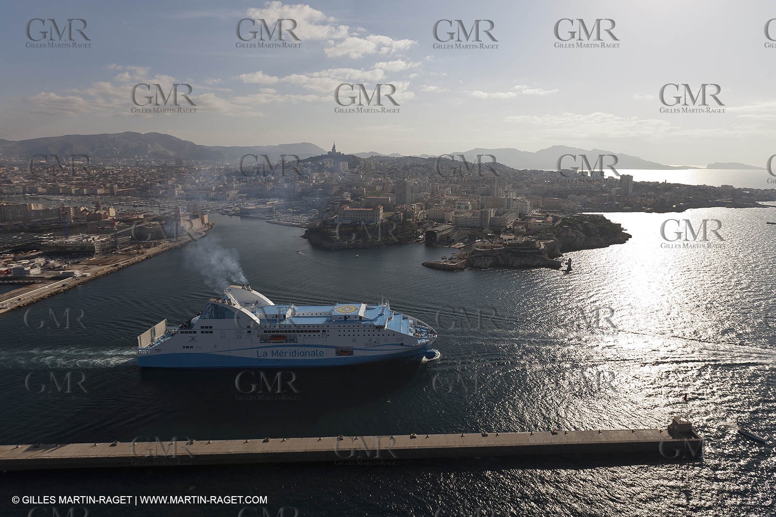 14 01 2012 - Marseille (FRA,13) - La Meridionale shipping company - the Piana off Marseille and the Calanques