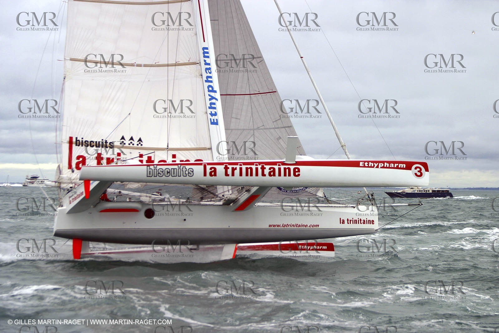 Route du Rhum 2002 - Saint Malo - ORMA 60' Trimarans Start