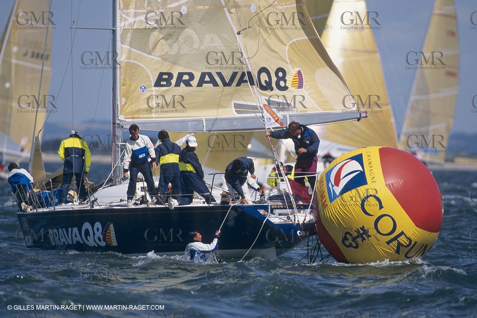 Sailing, Yacht Racing, Admiral's Cup, Cowes Week, Cowes (UK, IOW)