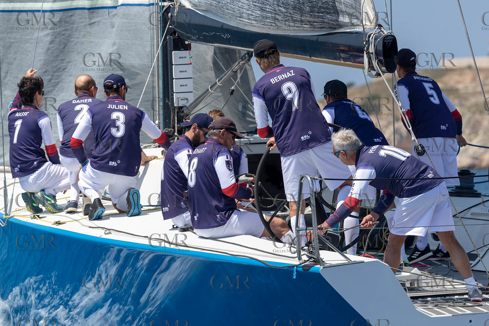 07 06 2021, Marseille (FRA,13), SSL Team France, Entraînement à bord de Tonerre de Glenn
