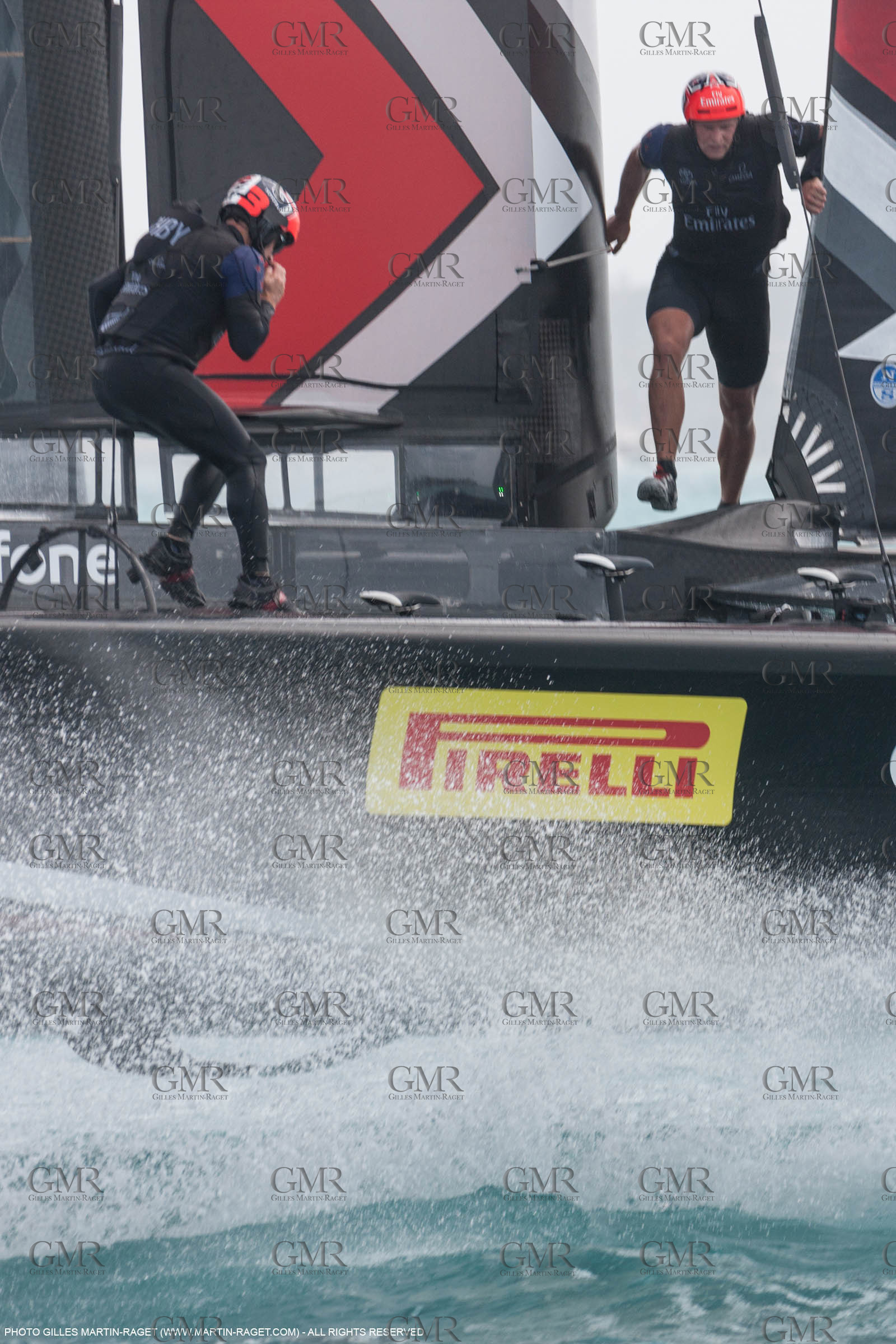 08 06 2017 - Bermuda (BDA) - 35th America's Cup Bermuda 2017 - Louis Vuitton America's Cup Playoffs semi-finals, Day 5