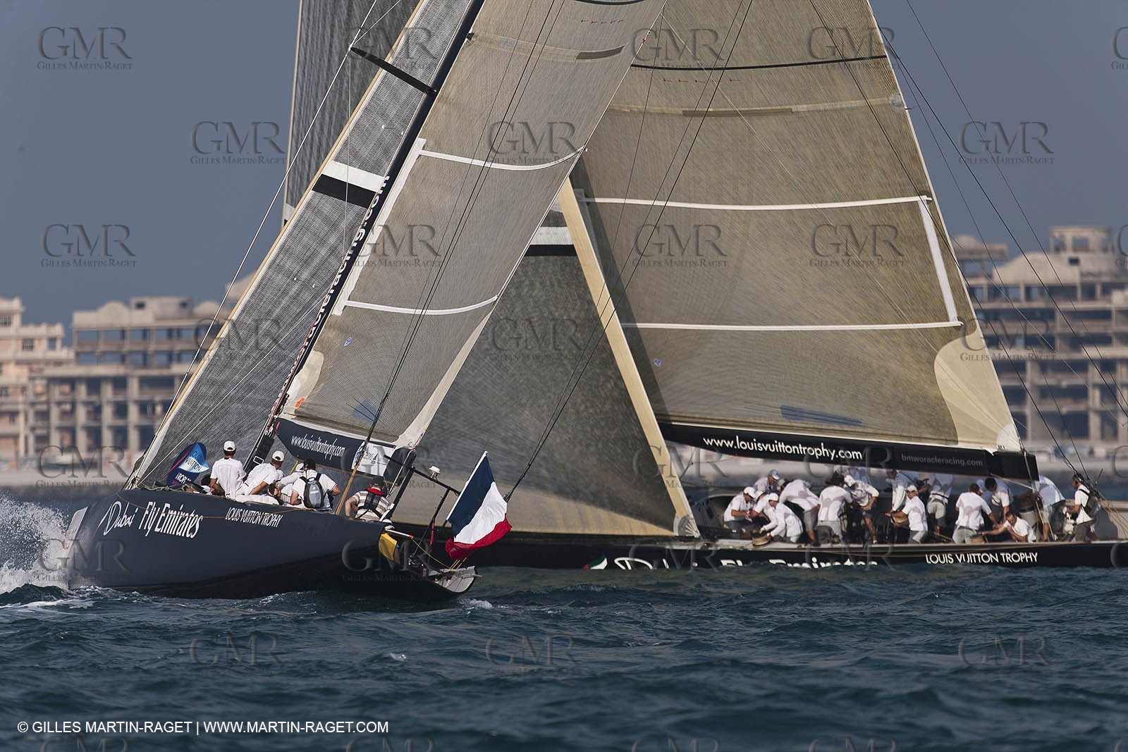 14 11 2010 - Dubai (UAE) - Dubai Louis Vuitton Trophy -  BMW ORACLE Racing - Race Day 1 - Vs All 4 one