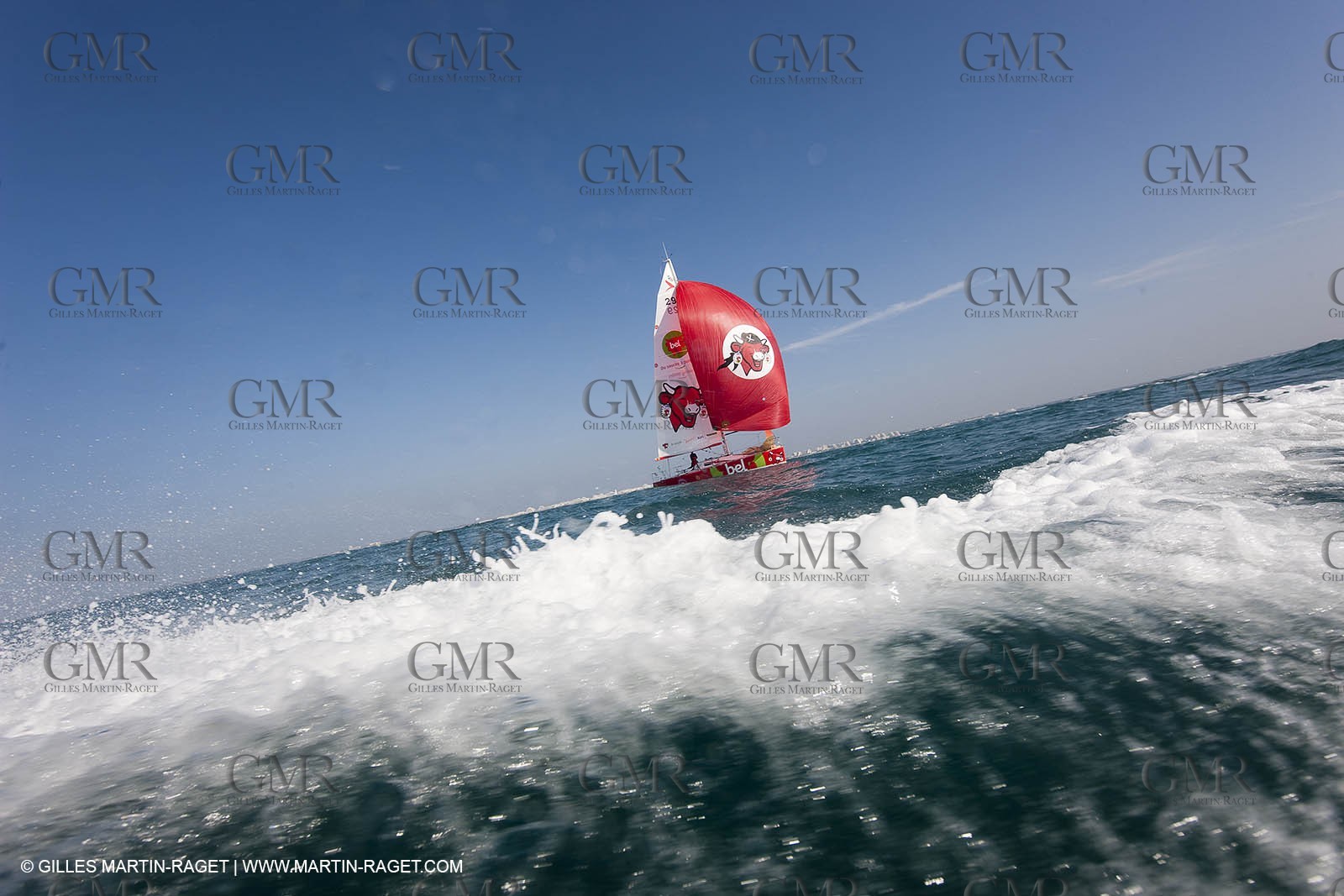 13 03 2010 -  La Grande Motte   Port Camargue (FRA) - Groupe Bel - Kito de Pavant   Sebastien Audigane training for Transat AG2R