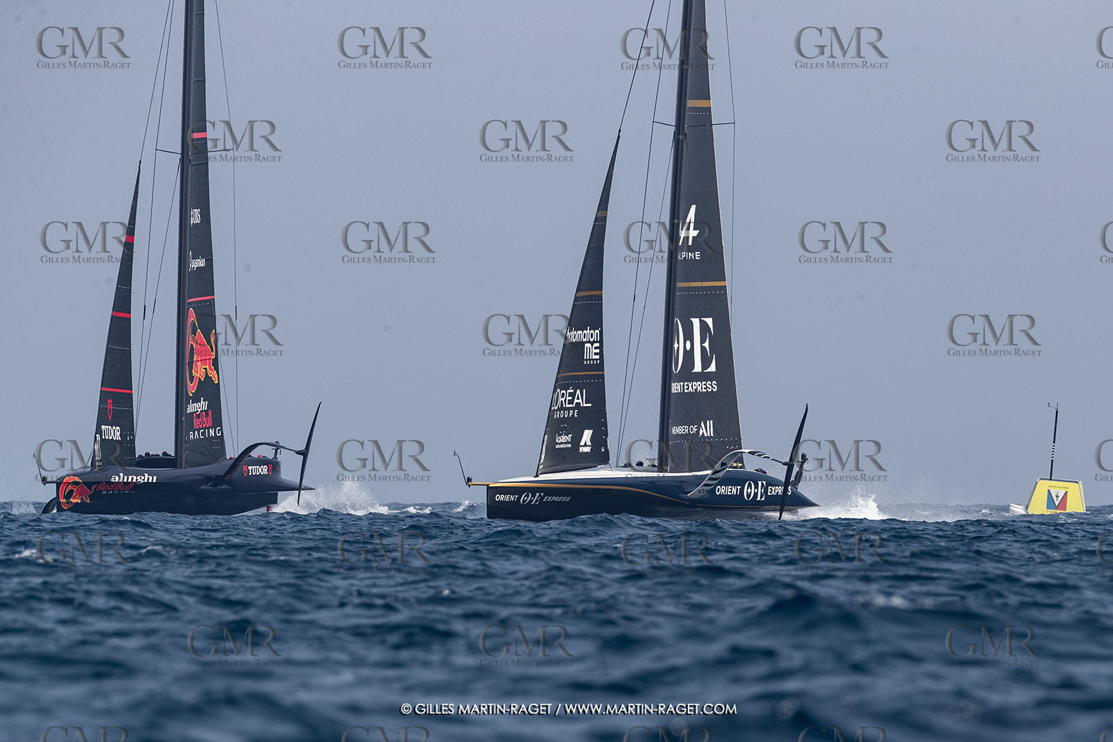 22 08 2024, Barcelona (ESP), Louis Vuitton 37th America's Cup, Louis Vuitton Preliminary Regatta, Race Day 1