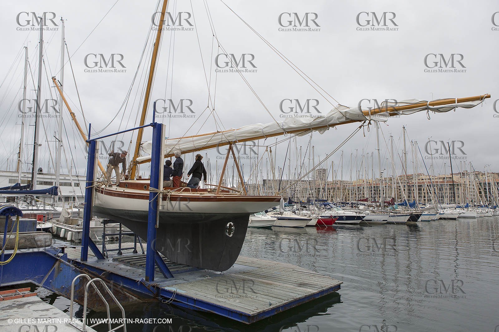 27 04 2013 - Marseille (FRA), Alcyon launch at Société Nautique of Marseille