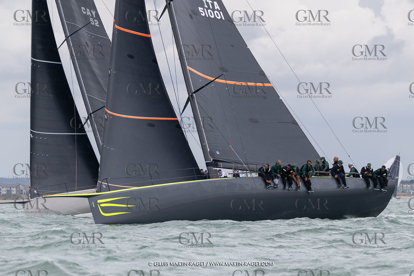 22 07 2025, Cowes (UK, IOW), Admiral's Cup 2025, Inshore Races 1 & 2,
