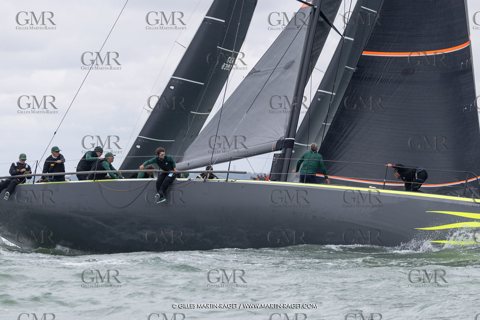 22 07 2025, Cowes (UK, IOW), Admiral's Cup 2025, Inshore Races 1 & 2,