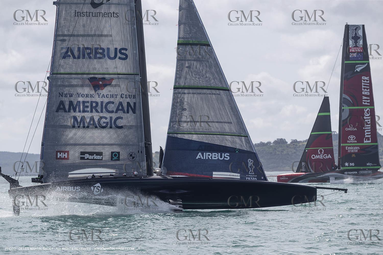 08 12 2020 - Auckland (NZL) - 36th America's Cup - Practice Sessions - Day 1