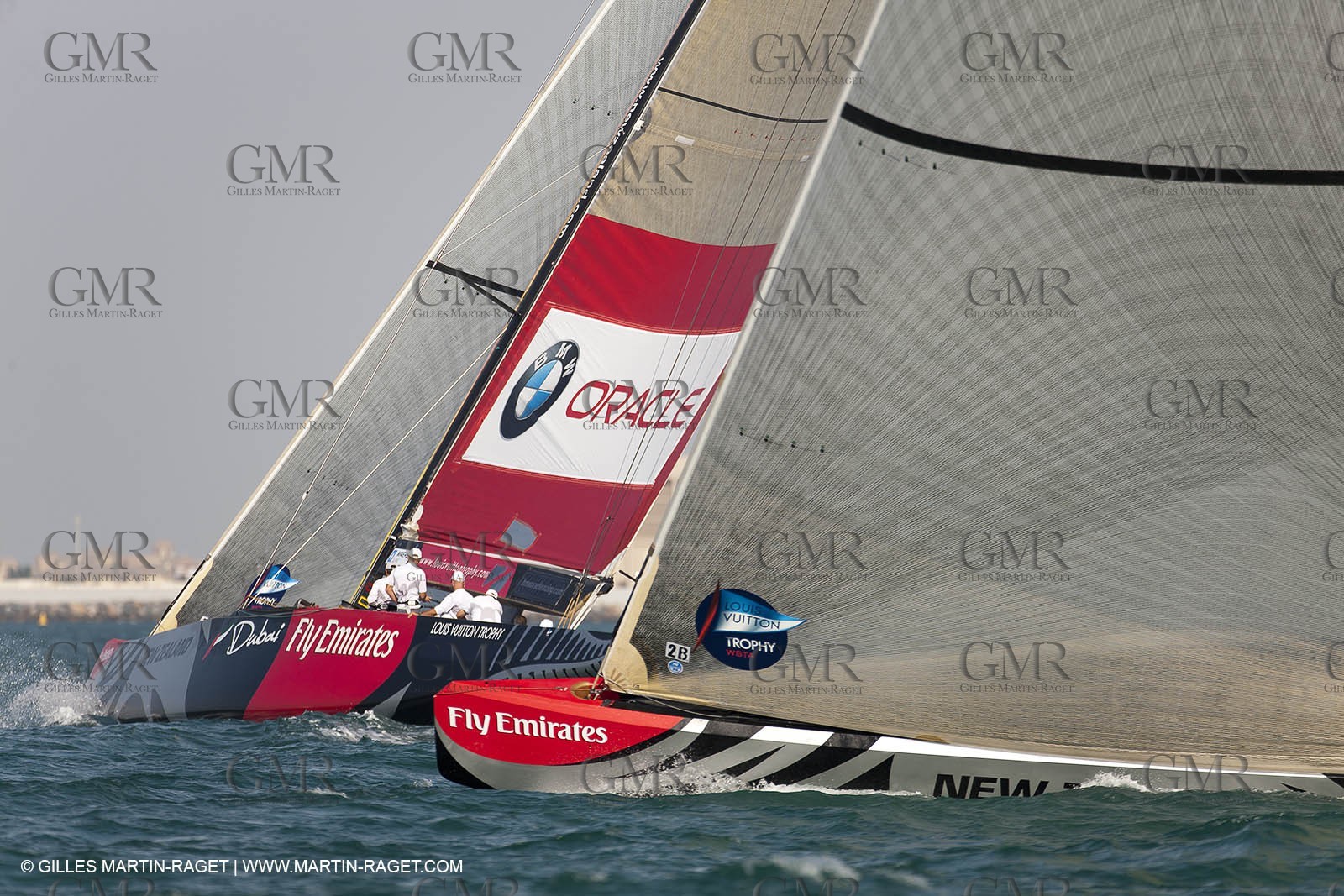 16 11 2010 - Dubai (UAE) - Dubai Louis Vuitton Trophy -  BMW ORACLE Racing Vs Synergy