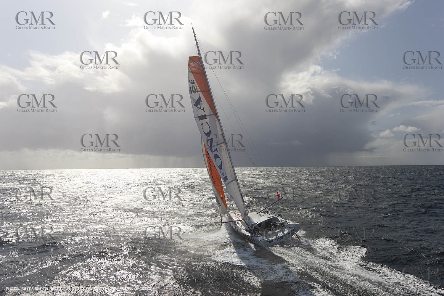 02 10 2008 - Lorient (FRA,56) - Vendée Globe 2008 - Foncia - Michel Desjoyeaux