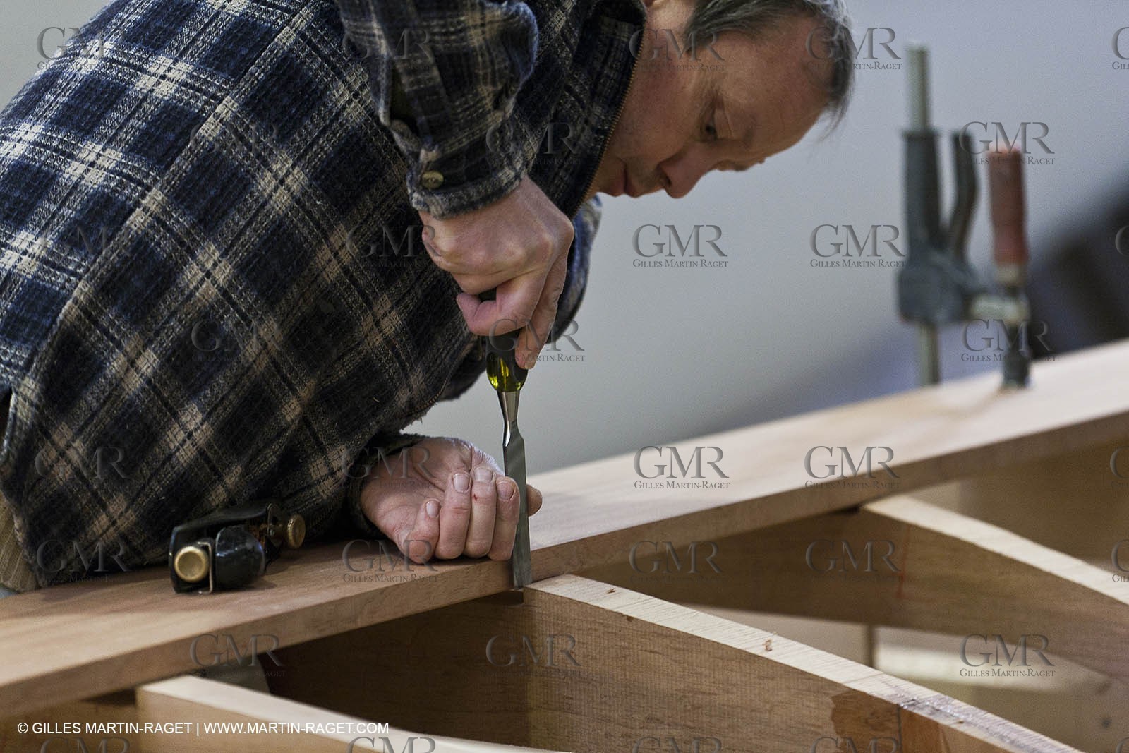 18 01 2012 - Marseille (FRA,13) - Alcyon construction at Carènes boat yard