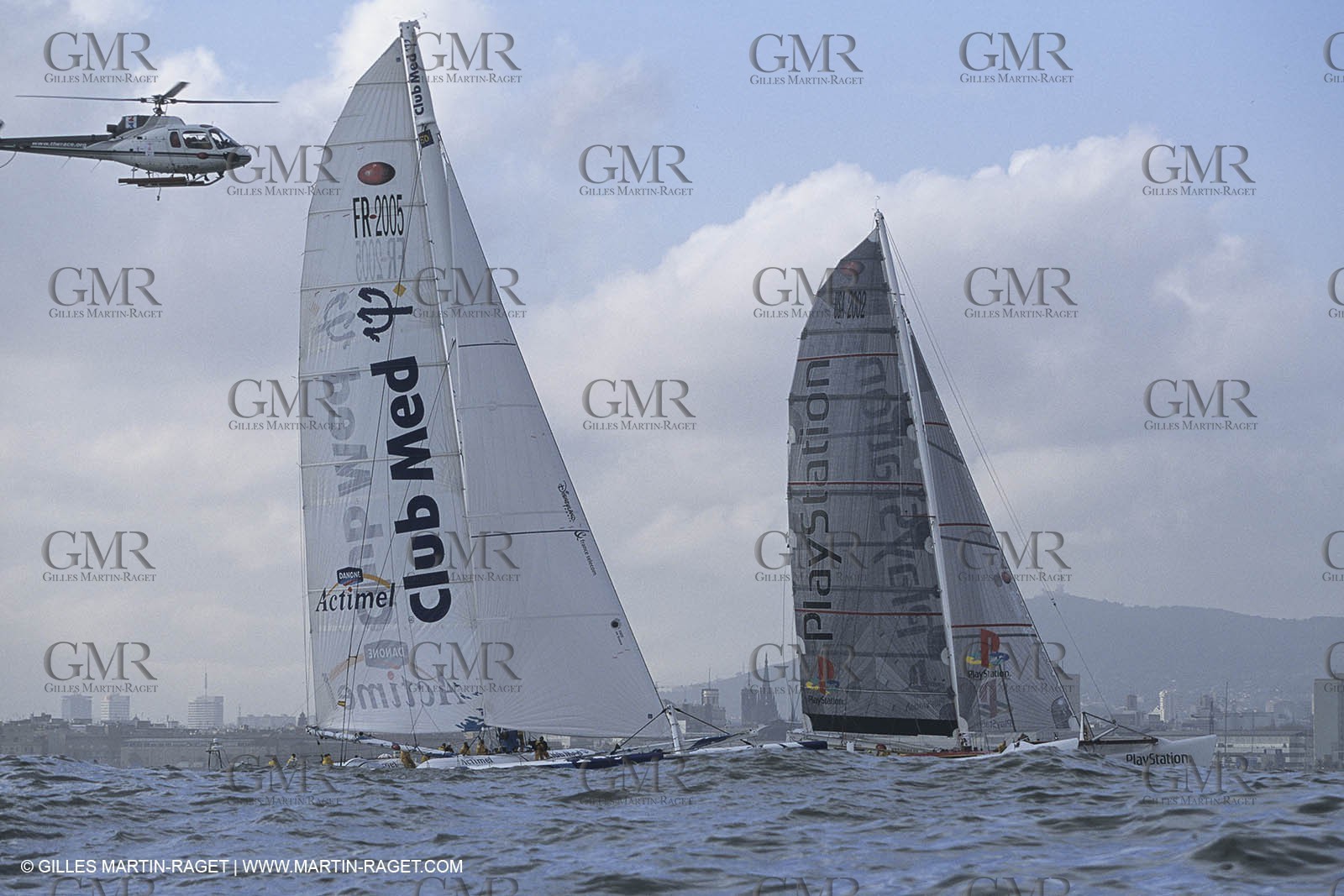 Sailing, OffshoreRacing,maxi Multihulls,  The Race