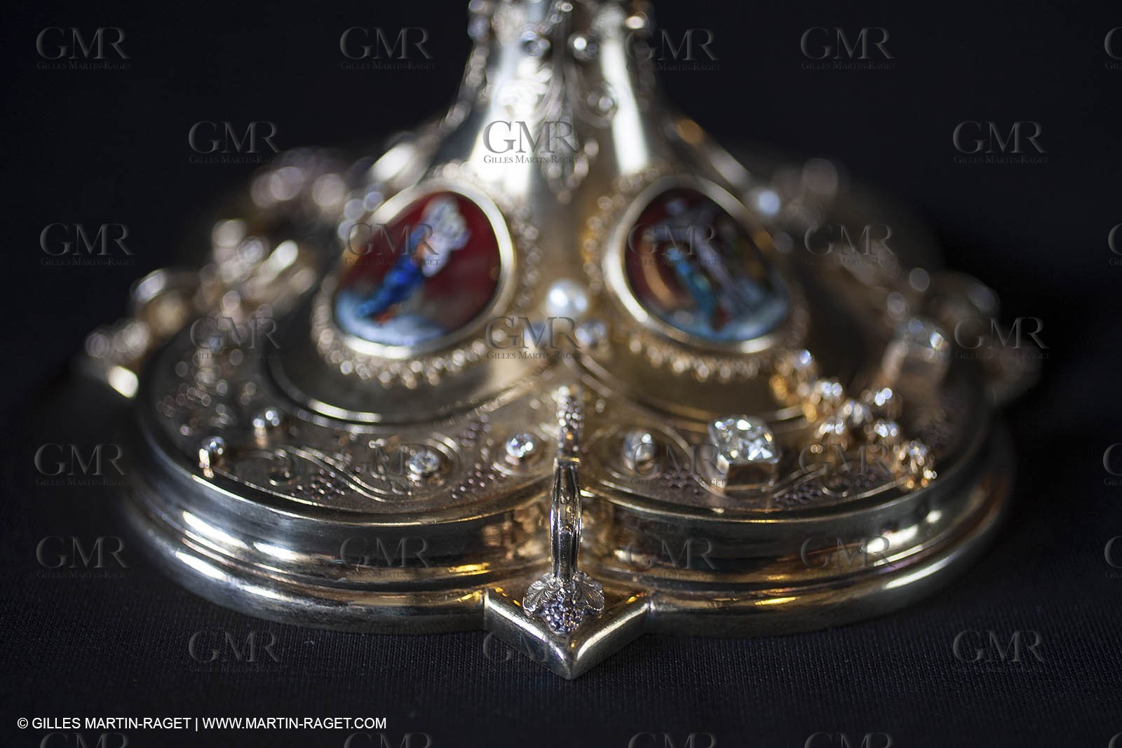 04 02 2013 - Marseille(FRA,13), Notre Dame de la Garde,liturgical silverware