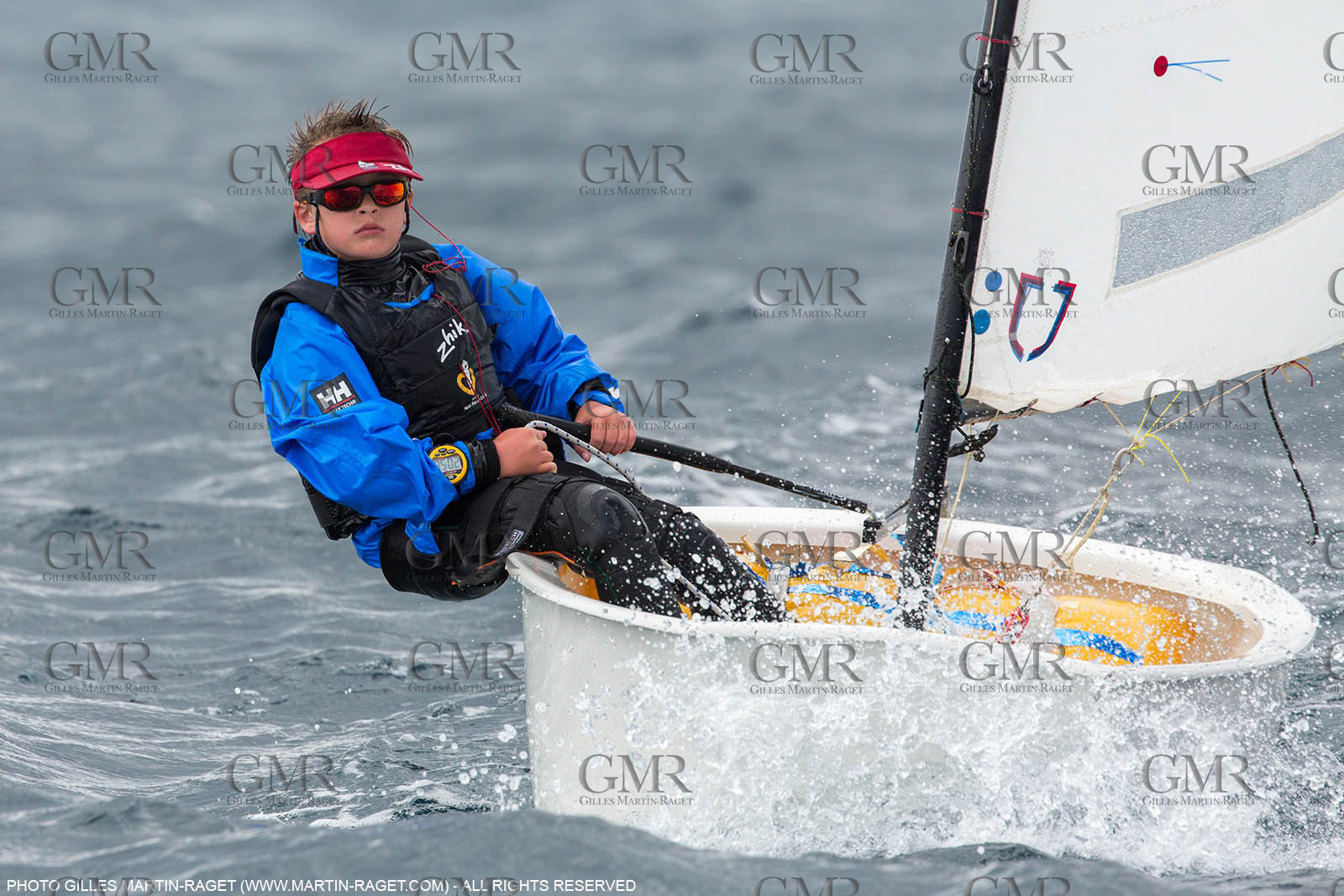 15 04 2016, Marseille (FRA,13), SNIM Dériveurs, Coupe Internationale de Printemps Optimist, Final Day