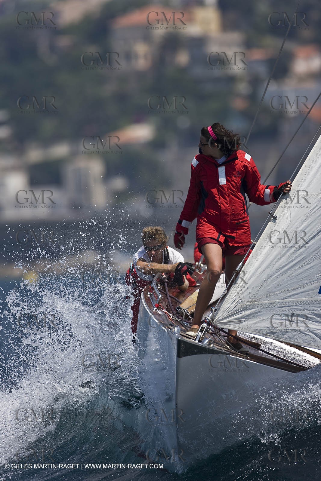 Sailing, Classic yachts, Voiles Vieux Port 2009, Marseille (FRA)