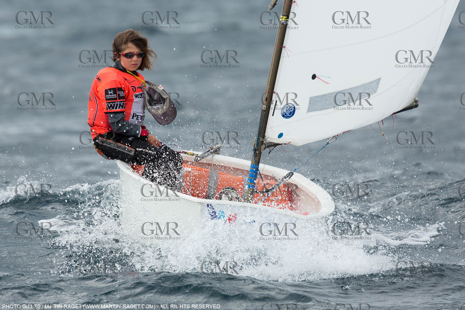 15 04 2016, Marseille (FRA,13), SNIM Dériveurs, Coupe Internationale de Printemps Optimist, Final Day