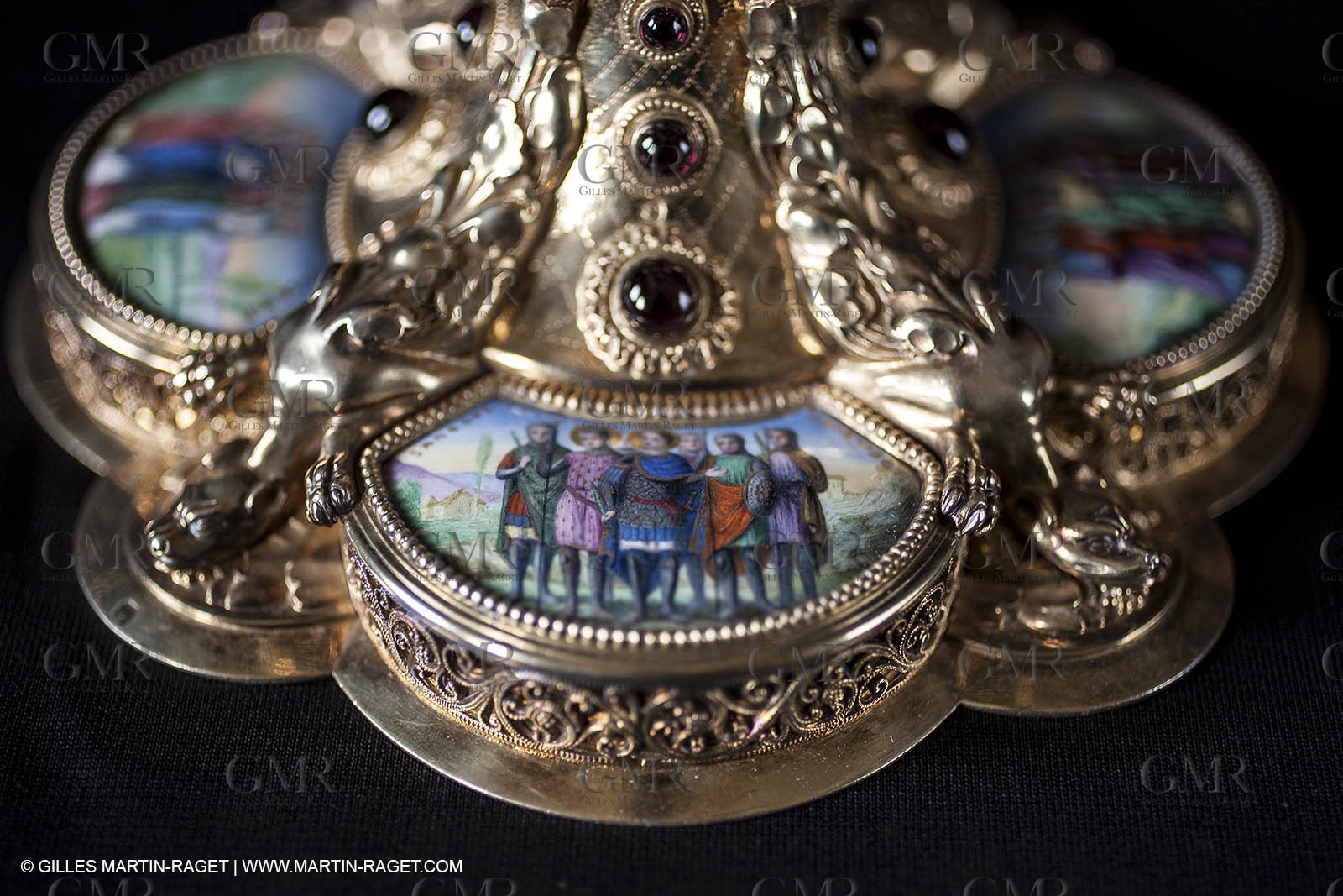 04 02 2013 - Marseille(FRA,13), Notre Dame de la Garde,liturgical silverware