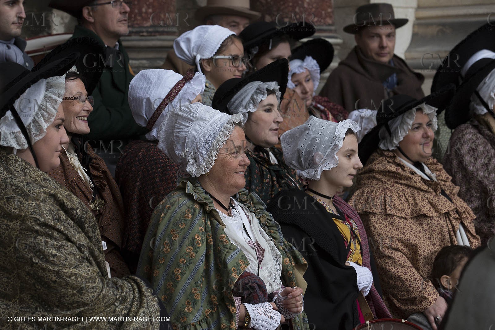 13 01 2012 - Marseille (FRA,13), Opening week-end for MP 2013, European capital of Culture, Traditional costumes from Provence