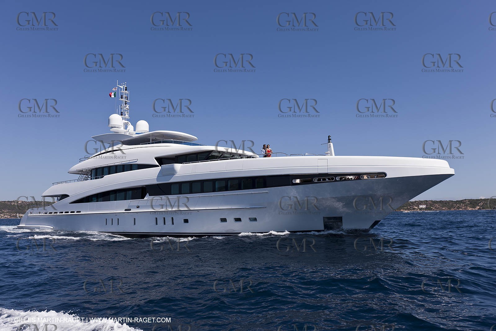 18 08 2011 - La Maddalena (ITA, Sardinia) - Motor yacht Inception