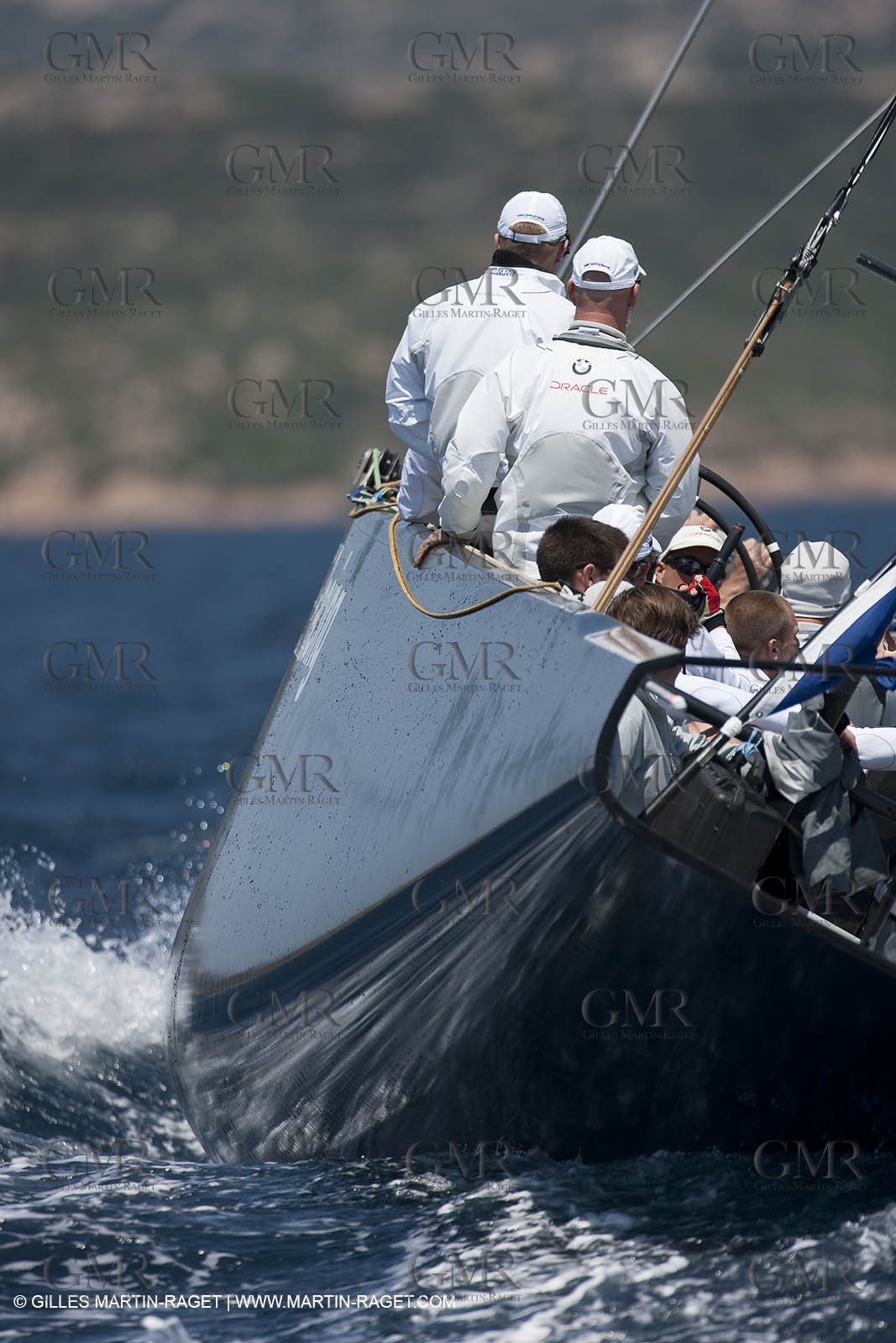19 05 2010 - La Maddalena (ITA, Sardinia) Louis Vuitton Trophy - BMW ORACLE Racing - Training