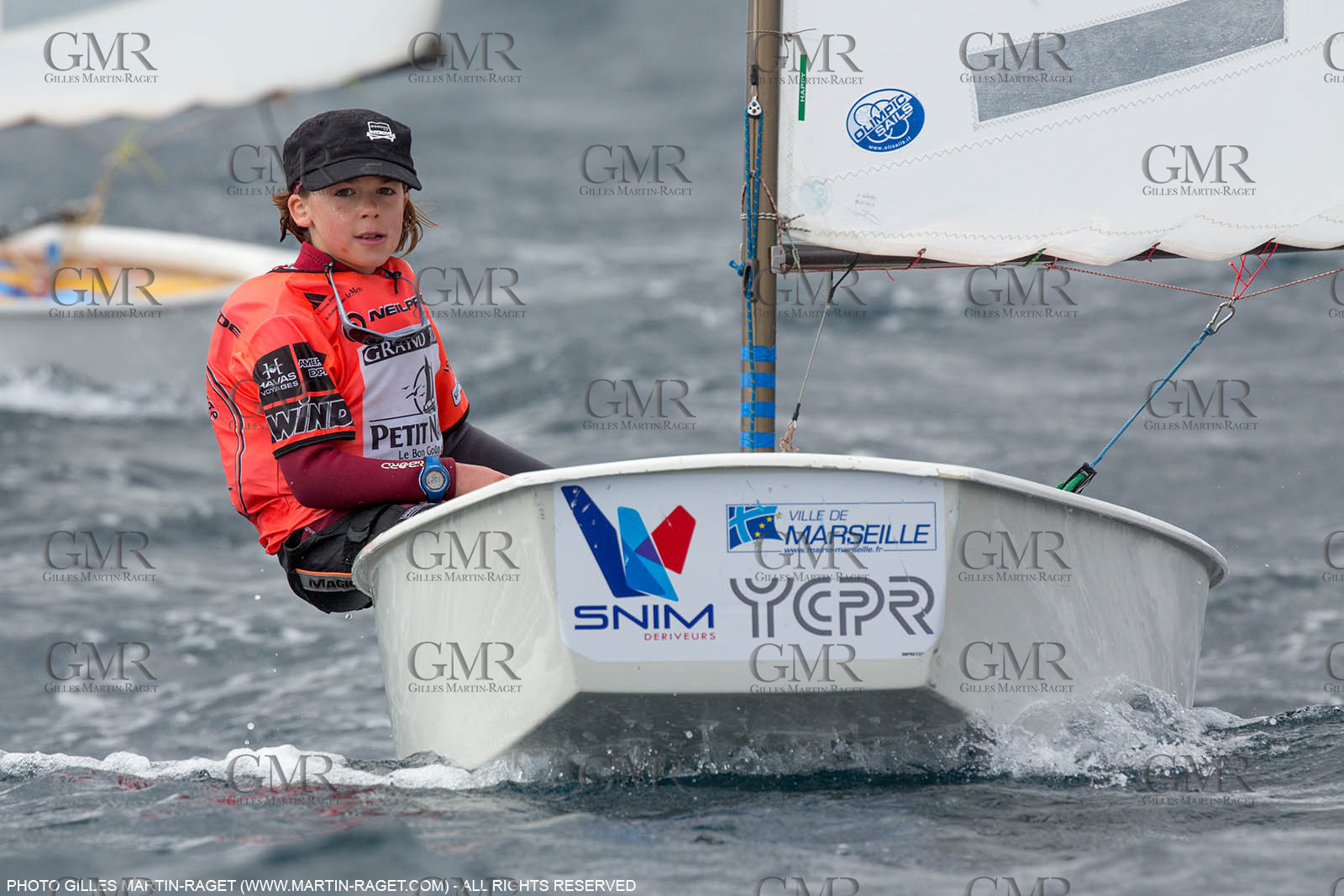 15 04 2016, Marseille (FRA,13), SNIM Dériveurs, Coupe Internationale de Printemps Optimist, Final Day