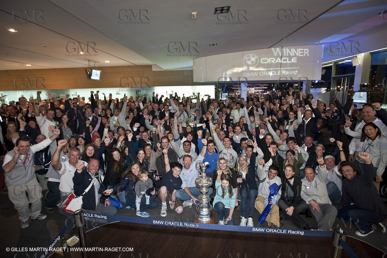 14 02 2010 - Valencia (ESP) - 33rd America's Cup - BMW ORACLE Racing - Race 2