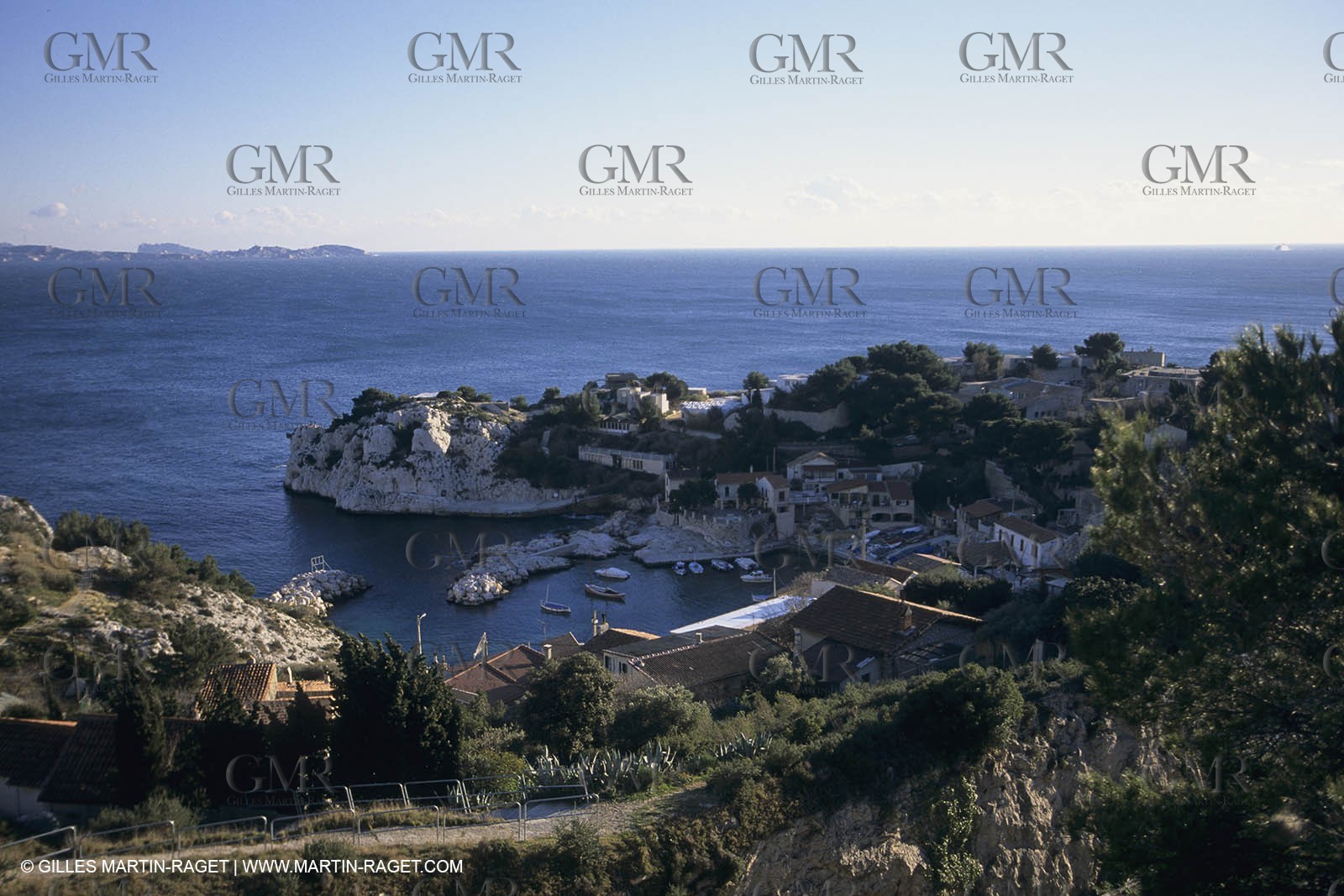 France, Provence, Côte Bleue, Niolon