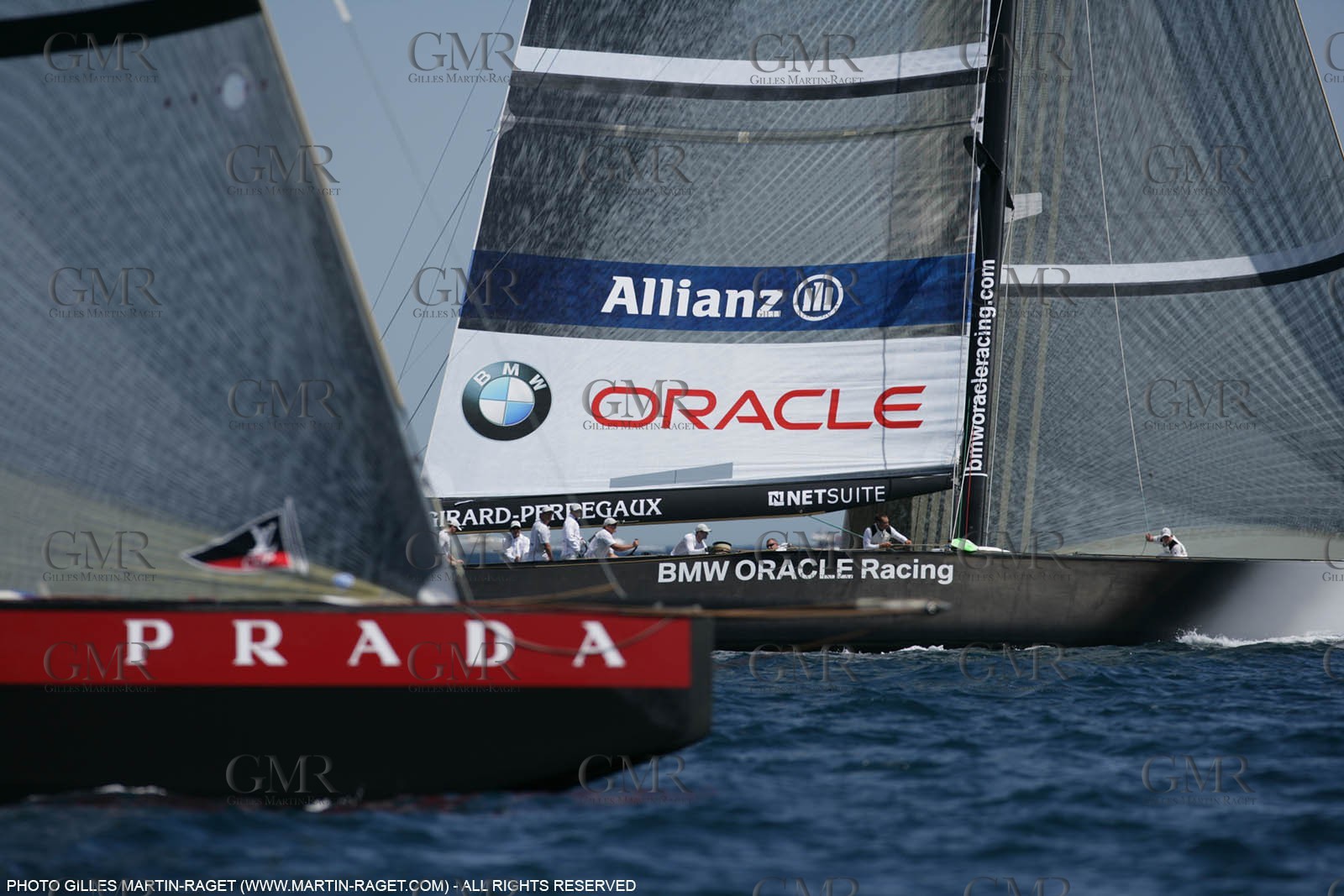 14 05 2007-Valencia (Spain)- 32nd America's Cup - Louis Vuitton Cup - Semi-final - Day 1 - BMW ORACLE racing