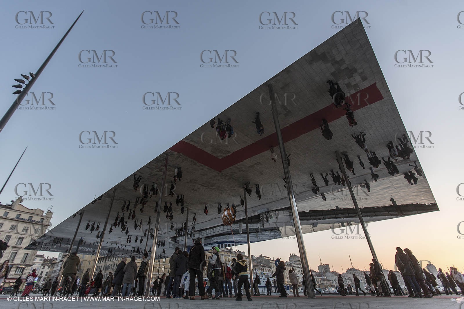 02 02 2013 Marseille (FRA,13) - Opening of the shadehouse and renovated historical Vieux Port