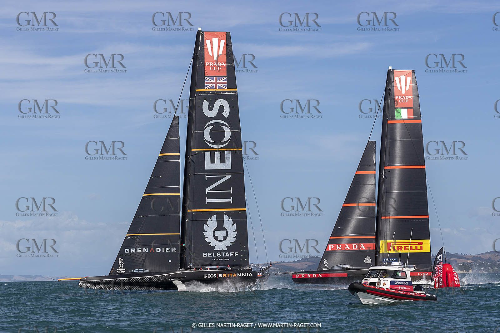 12 01 2021, Auckland (NZL), 36th America's Cup, Practice Racing