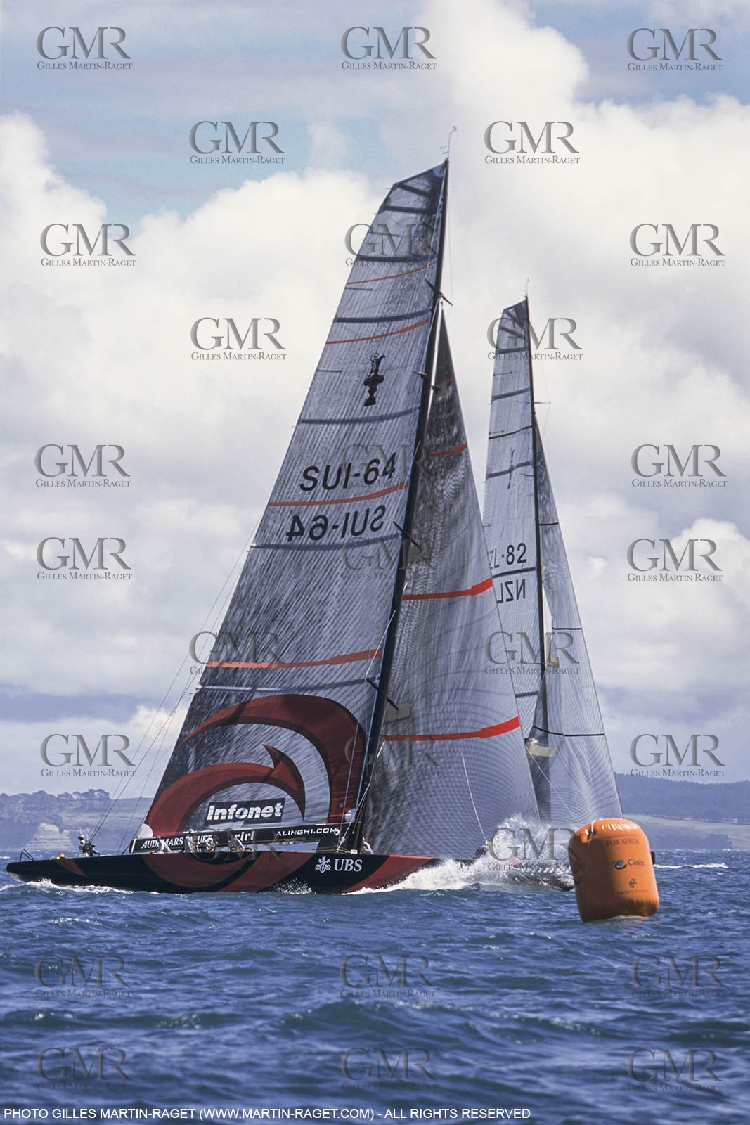 Yacht racing, 31st America's Cup 2003, Auckland (NZL) , Alinghi