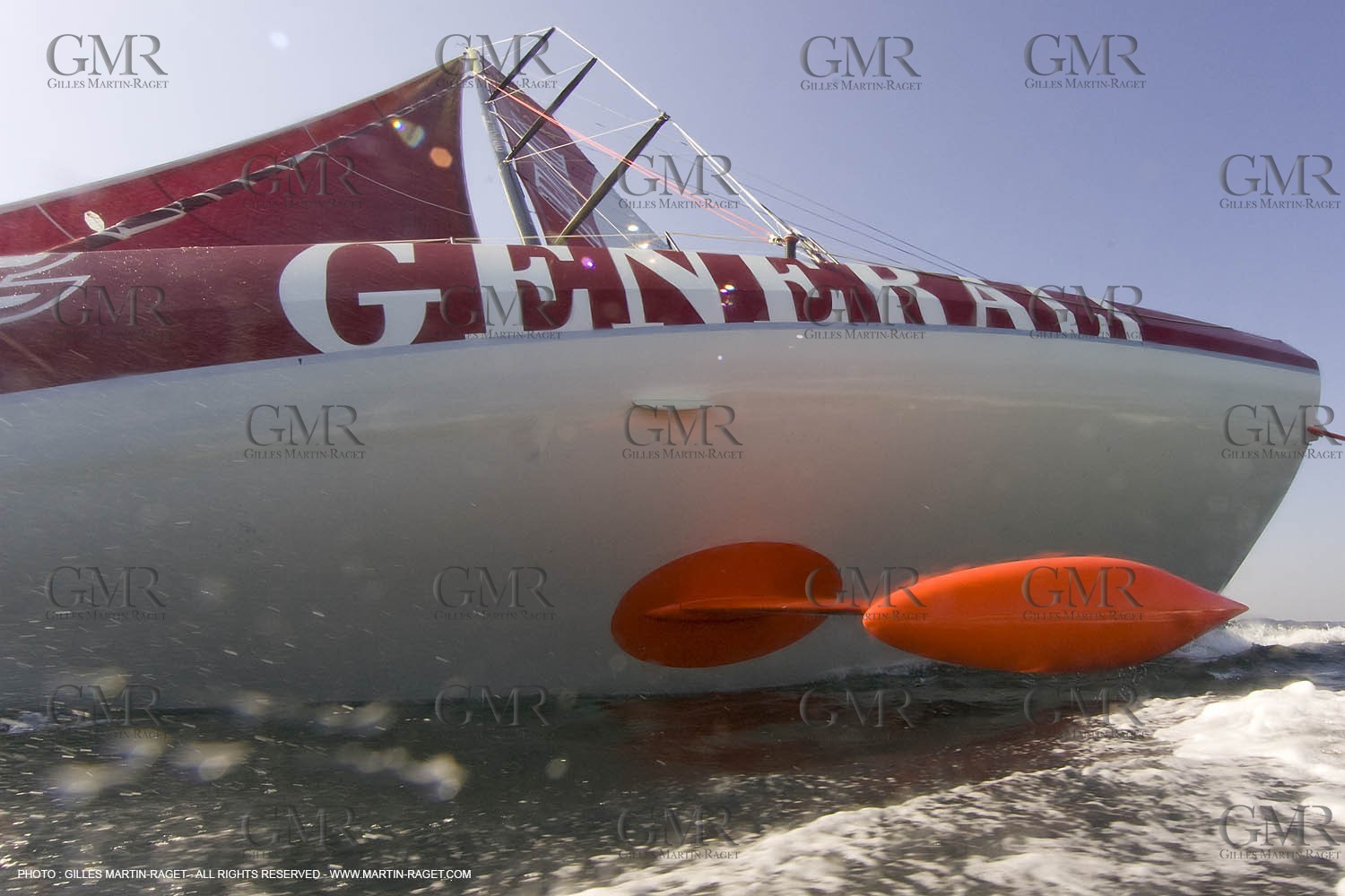 27 09 2008 - Lorient (FRA, 56) - Generali - Yann Eliès - Vendée Globe 2008 Training