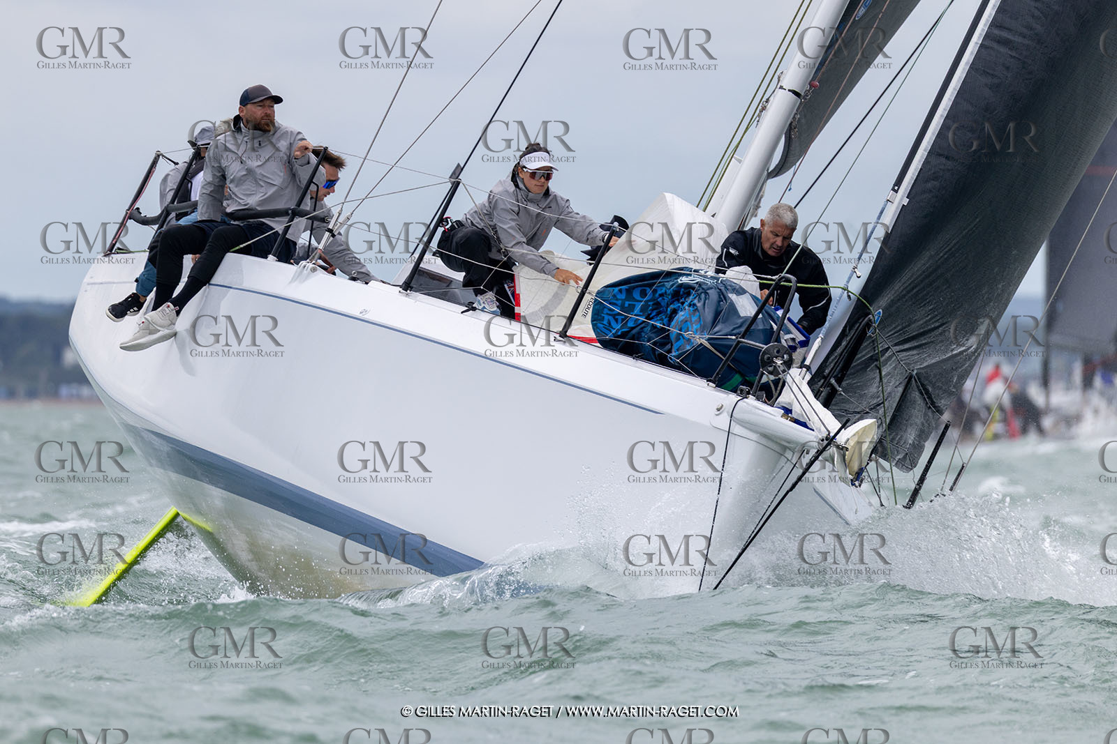 22 07 2025, Cowes (UK, IOW), Admiral's Cup 2025, Inshore Races 1 & 2,