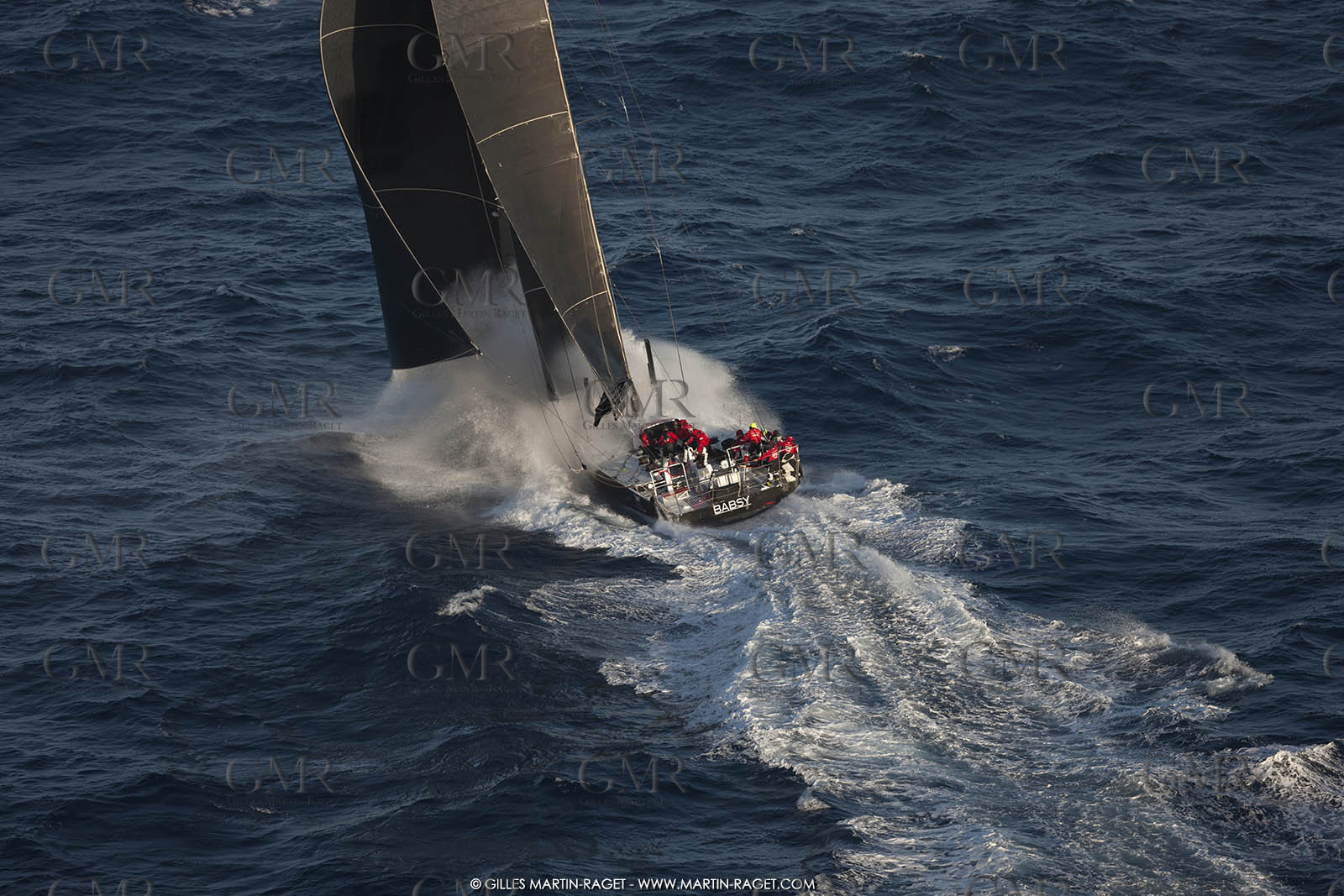 09 10 2017, Calvi (FRA,20), VOR 70 Babsy, Tentative de record autour de la Corse à la voile, skipper Franck Cammas
