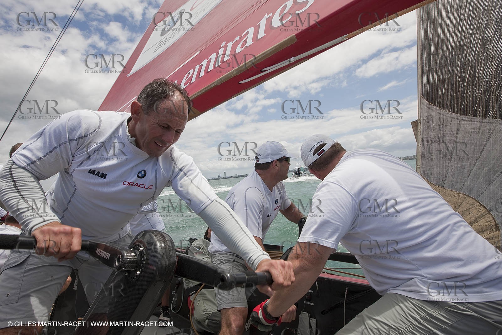 29 01 2009 - Auckland (NZL) -  Louis Vuitton Pacific Series - BMW ORACLE Racing - Training