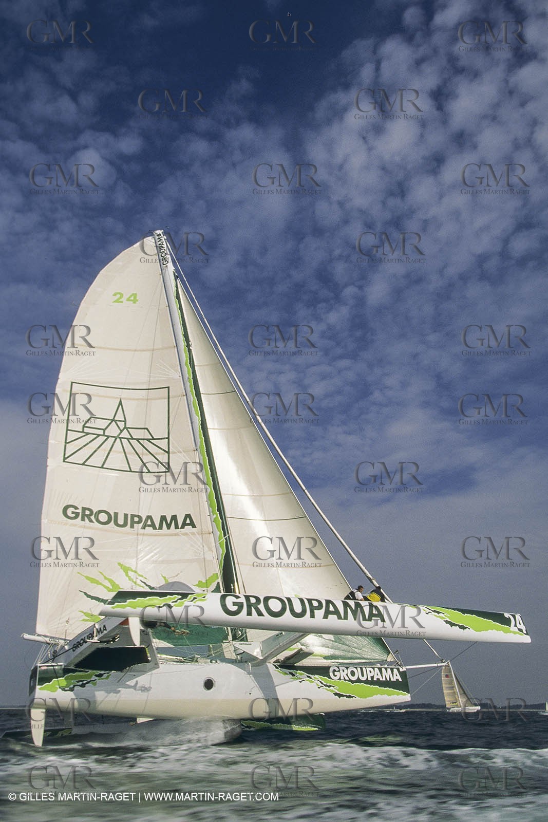 Yacht Racing, Multihull, ORMA 60, Franck Cammas, Groupama