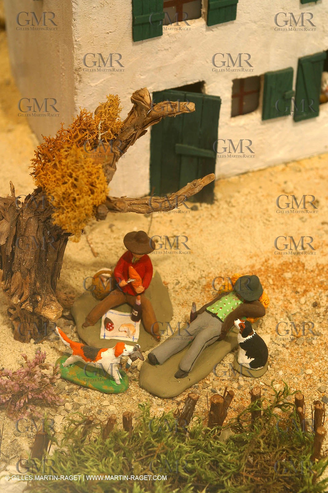 Great crib from les Saintes Maries de la mer (FRA, 13) for Christmas, December 2010