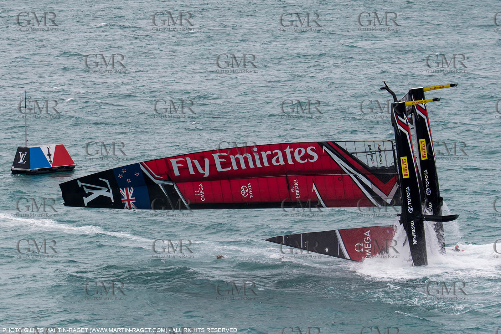 06 06 2017 - Bermuda (BDA) - 35th America's Cup Bermuda 2017 - Louis Vuitton America's Cup Playoffs semi-finals, Day 3
