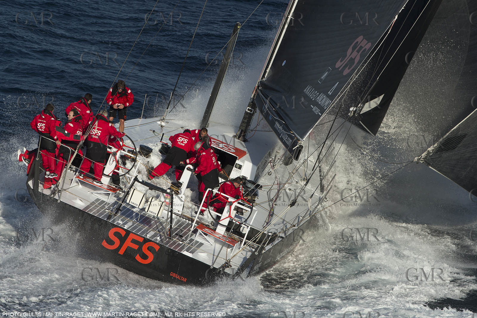 24 mars 2016   Marseille (FRA,13), SFS II (skipper Lionel Péan), last training before Marseille Sailing Week