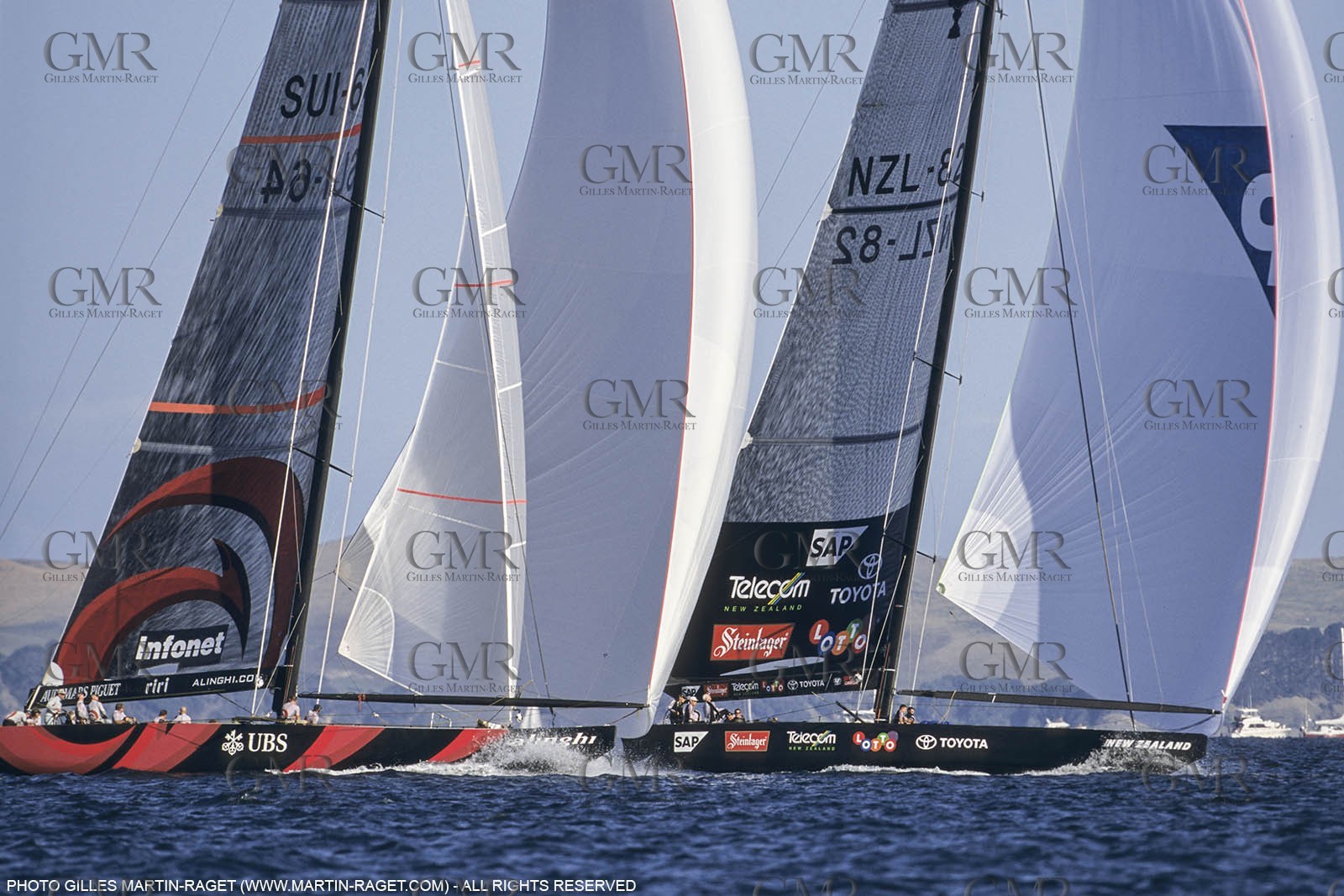 Yacht racing, 31st America's Cup 2003, Auckland (NZL) , Alinghi