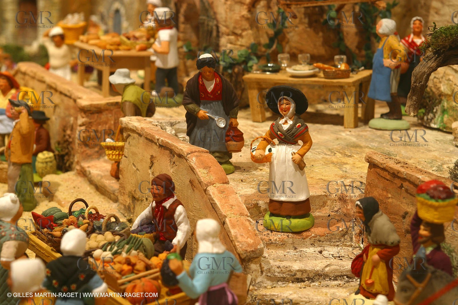 Great crib from les Saintes Maries de la mer (FRA, 13) for Christmas, December 2010