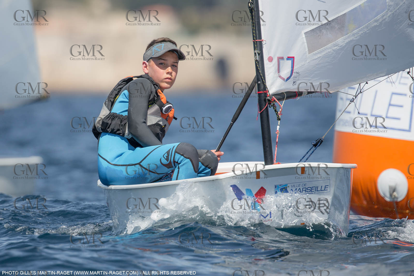 14 04 2016, Marseille (FRA,13), SNIM Dériveurs, Coupe Internationale de Printemps Optimist, Day 4