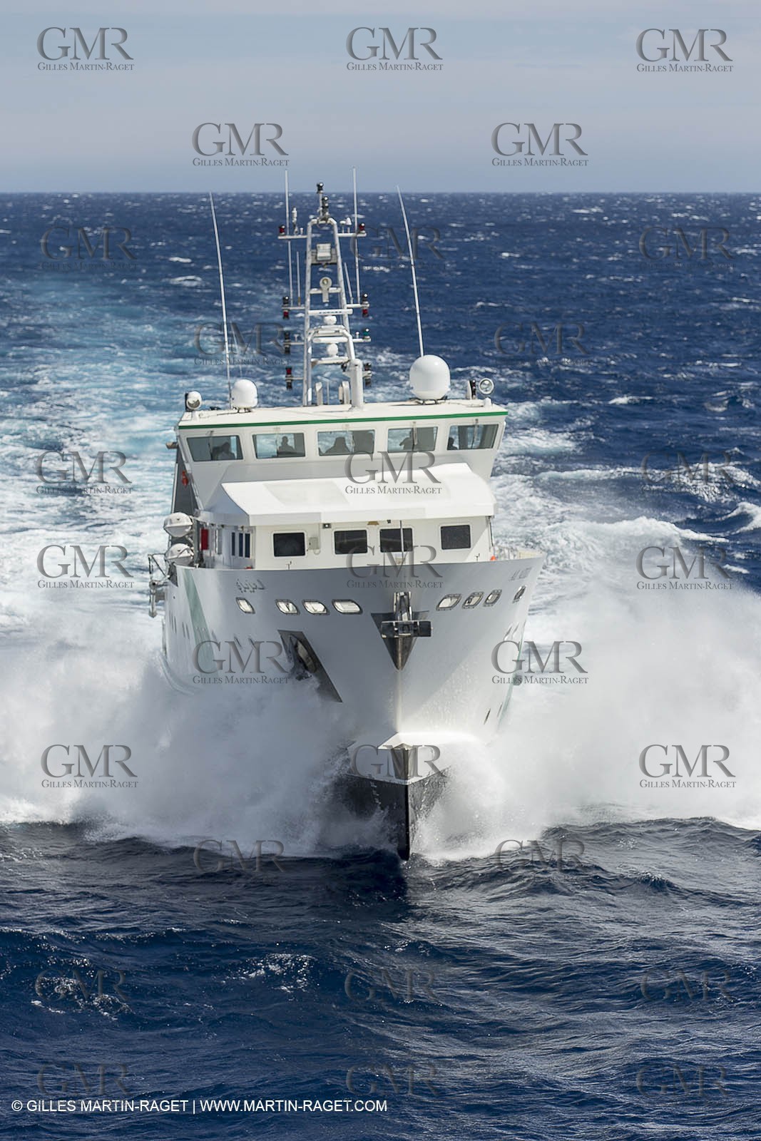Al Azizi -  H2X boatyard - Oceanographjic research ship - Sea trials off La Ciotat (FRA,13) - 29 07 2014