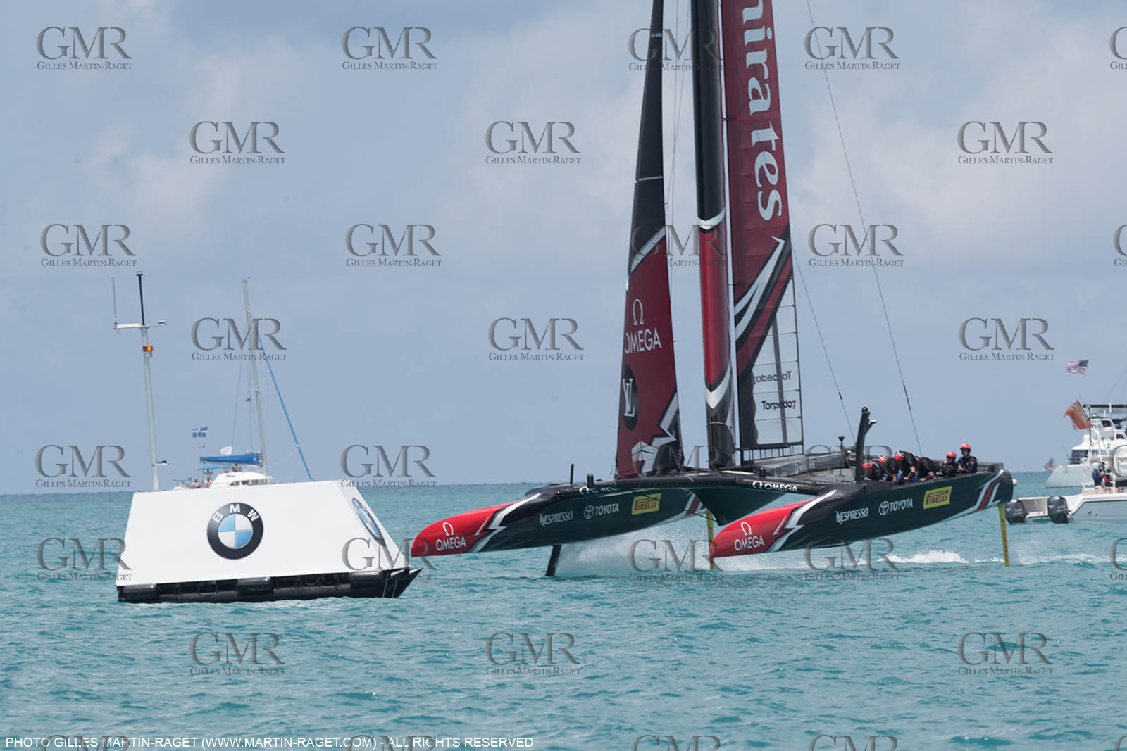 17 06 2017 - Bermuda (BDA) - 35th America's Cup 2017 - 35th America's Cup Match Presented by Louis Vuitton, Race day 1