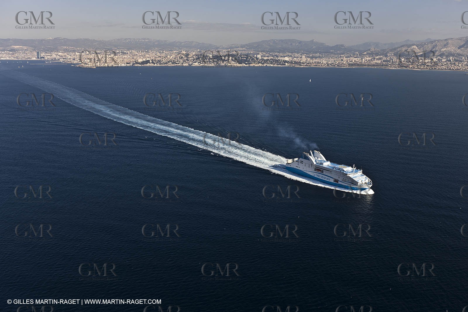 14 01 2012 - Marseille (FRA,13) - La Meridionale shipping company - the Piana off Marseille and the Calanques