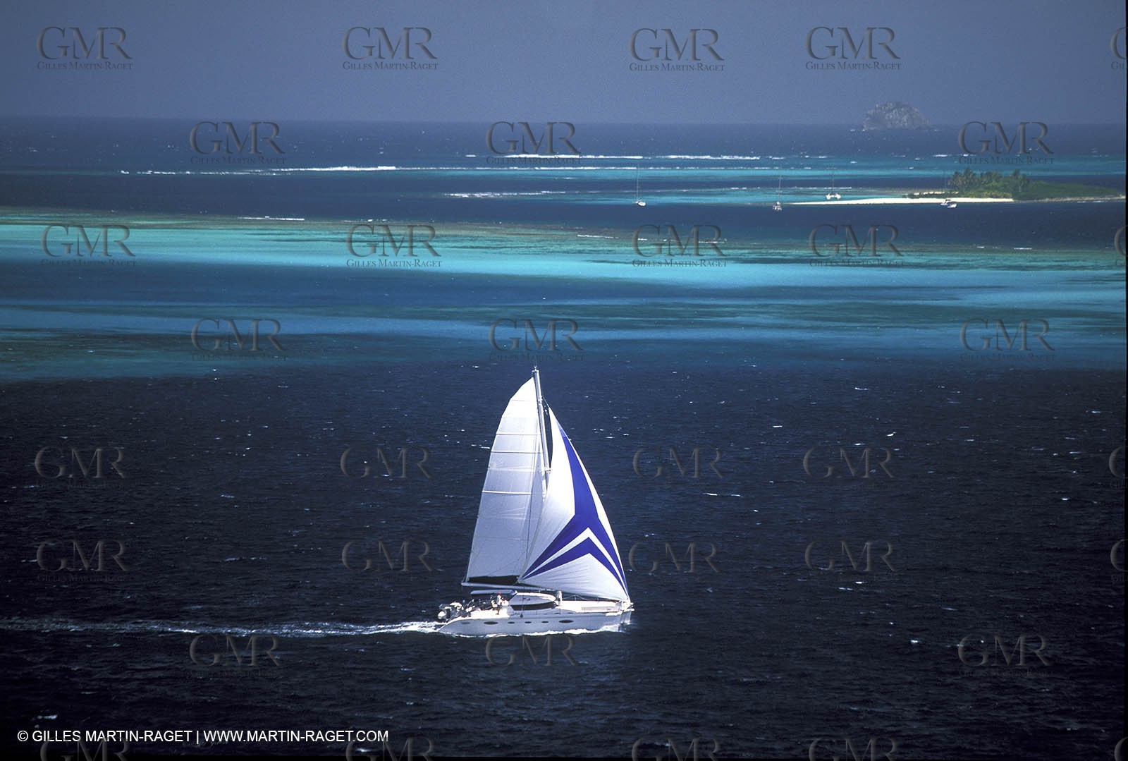 Cruising multihull sailing