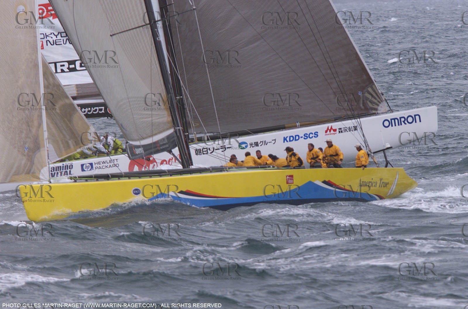 America's Cup - Auckland 2000  - Louis Vuitton Cup - Round Robin 2 - America True