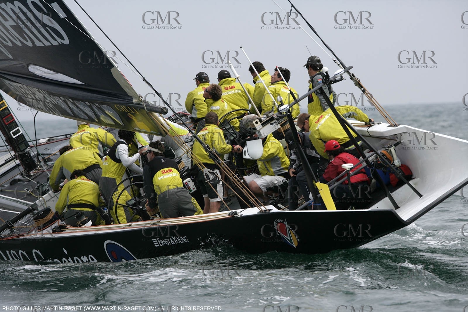 26 04 2007-Valencia (Spain)- 32nd America's Cup - Louis Vuitton Cup - RR1 - Day 11 - BMW ORACLE Racing