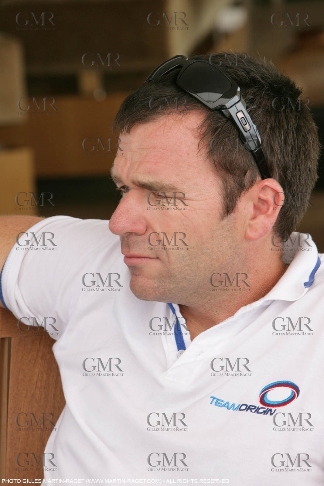 17 05 2007-Valencia (Spain)- 32nd America's Cup - Louis Vuitton Cup - Semi-final - Day 3 - San Francisco event presentation to Syndicate representative onboard Rising Sun